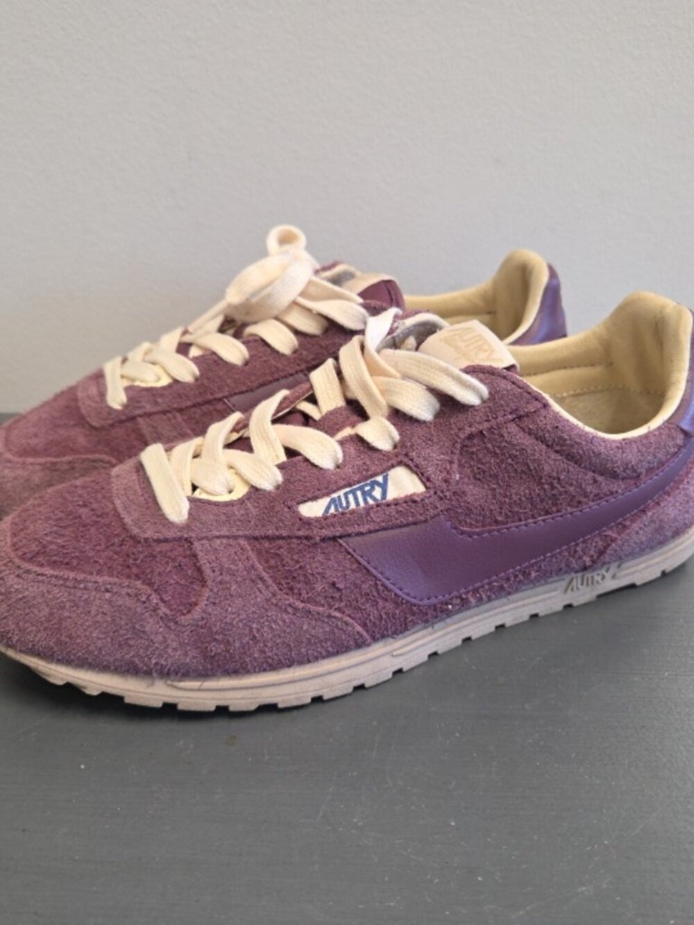 Autry Windspin Retro Tonal Runner Sneaker Womens EU 39, USA 8.5-9, Purple